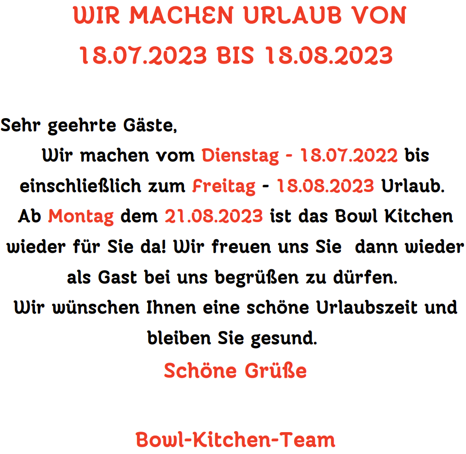 Bowl Kitchen